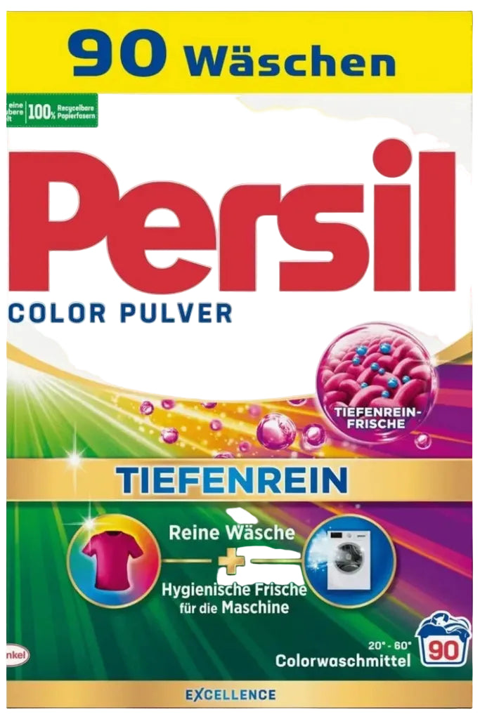 Persil Powder Color Powder Laundry Detergent 5.4 kg - 90 Loads