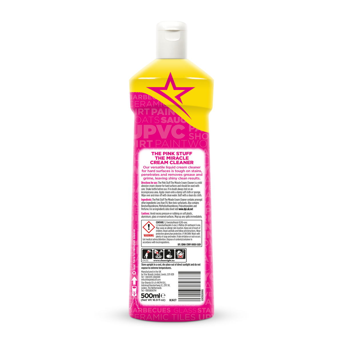 The Pink Stuff Cream Cleaner - 500ml
