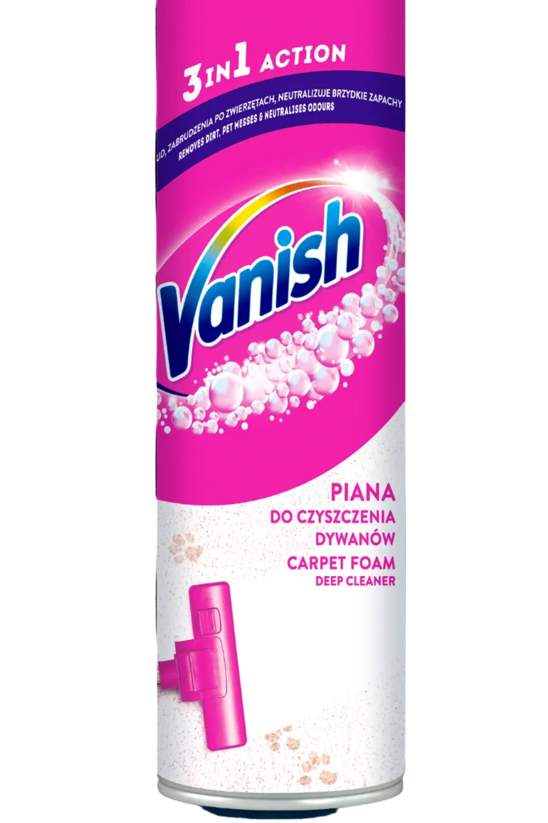 Vanish Carpet Cleaner Foam 600ml