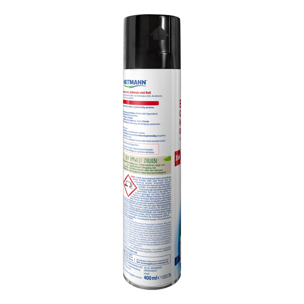 Heitmann Oven, Grill, and Fireplace Glass Cleaner - 400ml