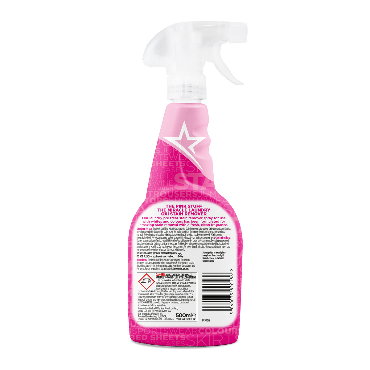 The Pink Stuff Oxi Stain Remover - 500ml
